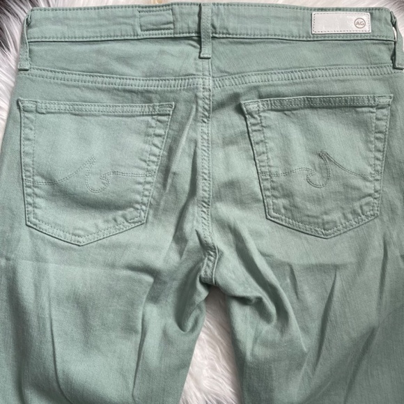 AG Adriano Goldschmied The Stevie Ankle Zip Slim Straight Leg Size 26R - Picture 8 of 13